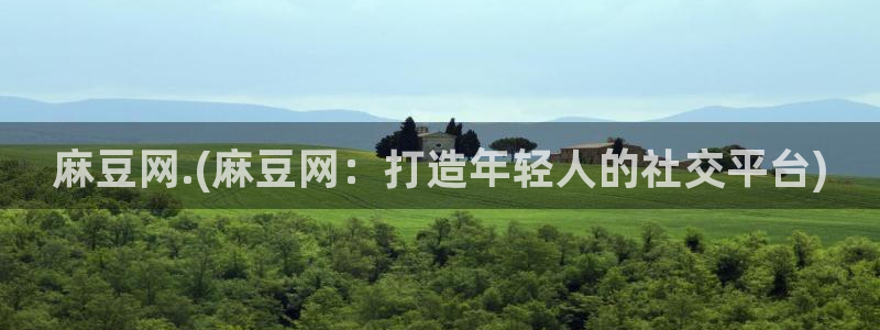 麻豆最新：麻豆网.(麻豆网：打造年轻人的社交平台)